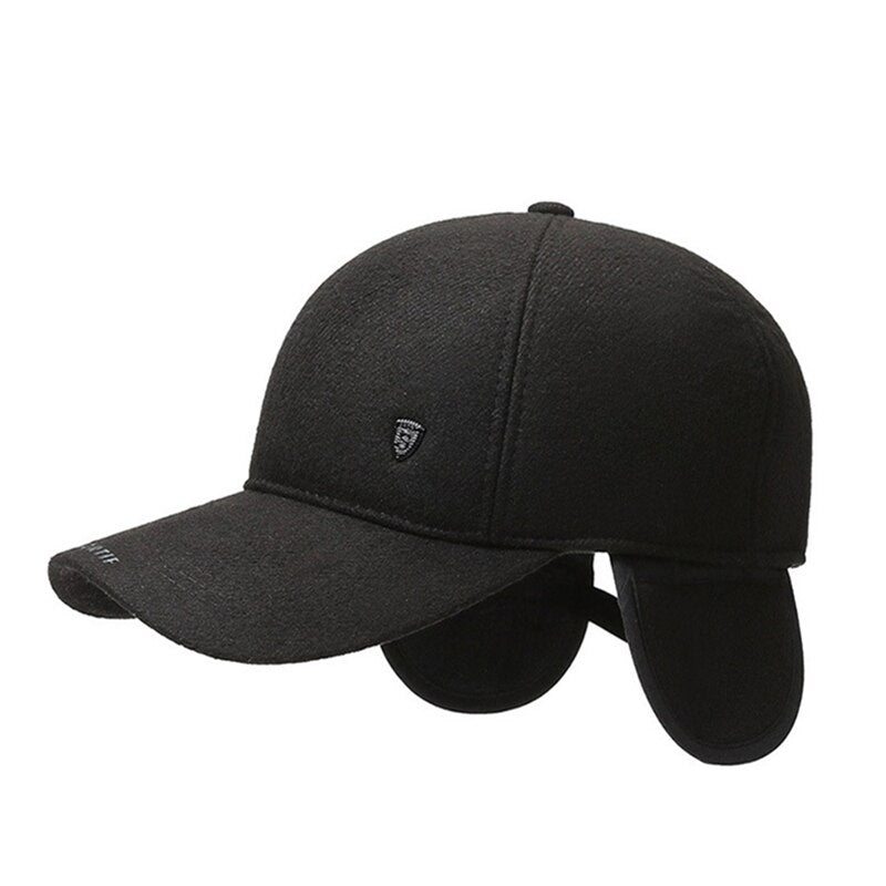 Thicken Warm Winter Cap Men Earflaps Windproof Snapback Hats Men's Baseball Cap Male Gorras Hombre Dad Hat