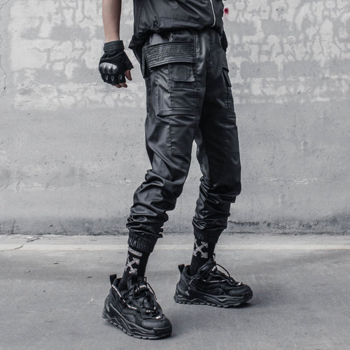 Load image into Gallery viewer, Tactical Functional Cargo Pants Men Hip Hop Waterproof Motorcycle Joggers Trousers Pant Techwear WB604
