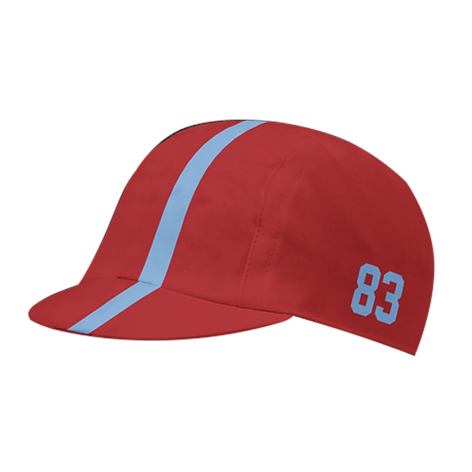 Individuality Follow Me No. 83 Red Polyester Cycling Caps Top Quick Dry Bike Hat Absorb Sweat Breathable Unisex