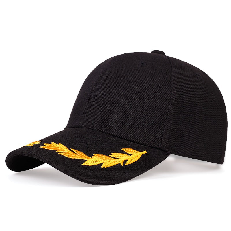 Hip Hop Hat Sports Leisure Tide Caps Wheat Ears Baseball Cap Fashion Adjustable Cotton Sun Hat Unisex Solid Color Snapback Hats