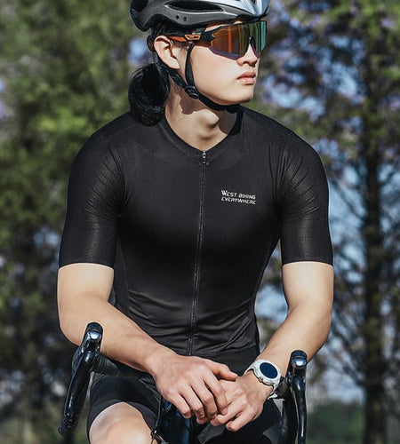 Summer Men's Cycling Jersey Short Sleeve Women's Sports T-shirt Motocross MTB Enduro Breathable S-3XL Bike Clothing