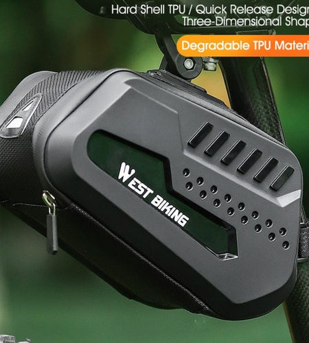 Top Quality Bike Saddle Bag Waterproof MTB Road Bicycle Under Seat Bag Large Capacity Cycling Pannier Accessories