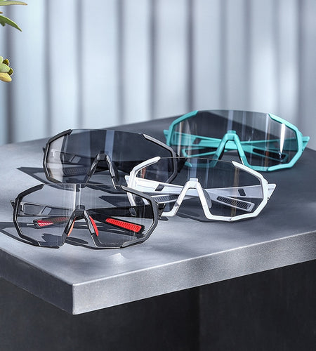 Photochromic Cycling Sunglasses Men Women MTB Road Bike Sports Glasses UV400 Goggle Fishing Biking Aesthetic Eyewear