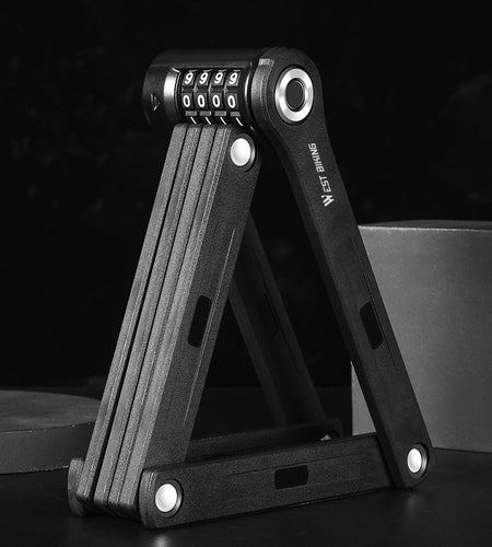 Anti Theft Combination Lock Bicycle Folding Chain Lock Heavy Duty Safety Motorcycle MTB Road Bike Electric Bike Lock