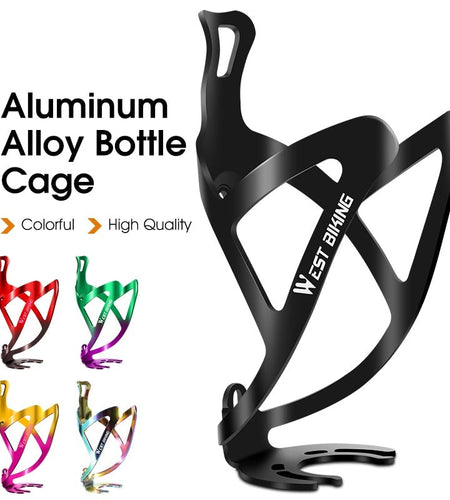 Bicycle Water Bottle Cage Aluminum Alloy MTB Road Bike Bottle Holder Rack Mount Ultralight Cycling Accessories