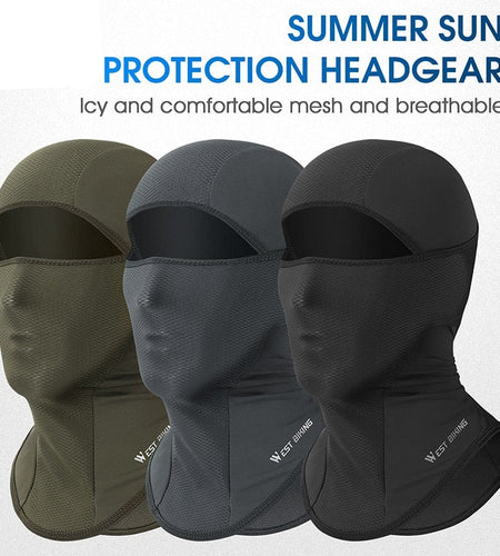 Summer Cycling Cap Anti-UV Sunscreen Ice Silk Bandana Bike Hat Outdoor Sport Fishing Motorcycle Bicycle Balaclava