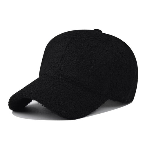 Load image into Gallery viewer, Winter spring thick plush Korean fashion Baseball Cap Spring Autumn Summer leisure Sunshade Autdoor Cap for Men and Women
