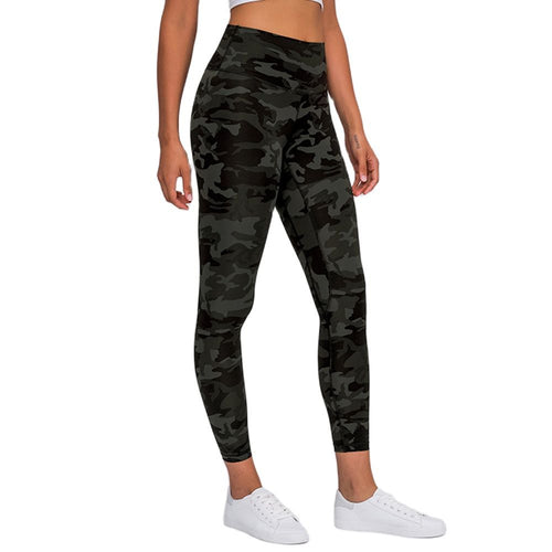 Load image into Gallery viewer, Camouflage Leopard Yoga Pants Women Buttery Soft Bare Gym Fitness Tights Sport Leggings With Pocket
