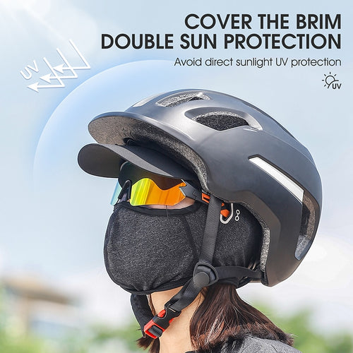 Load image into Gallery viewer, Summer Cycling Cap Ice Silk Anti-UV Full Face Cover Sport Motorcycle Balaclava Breathable Bicycle Helmet Liner Caps
