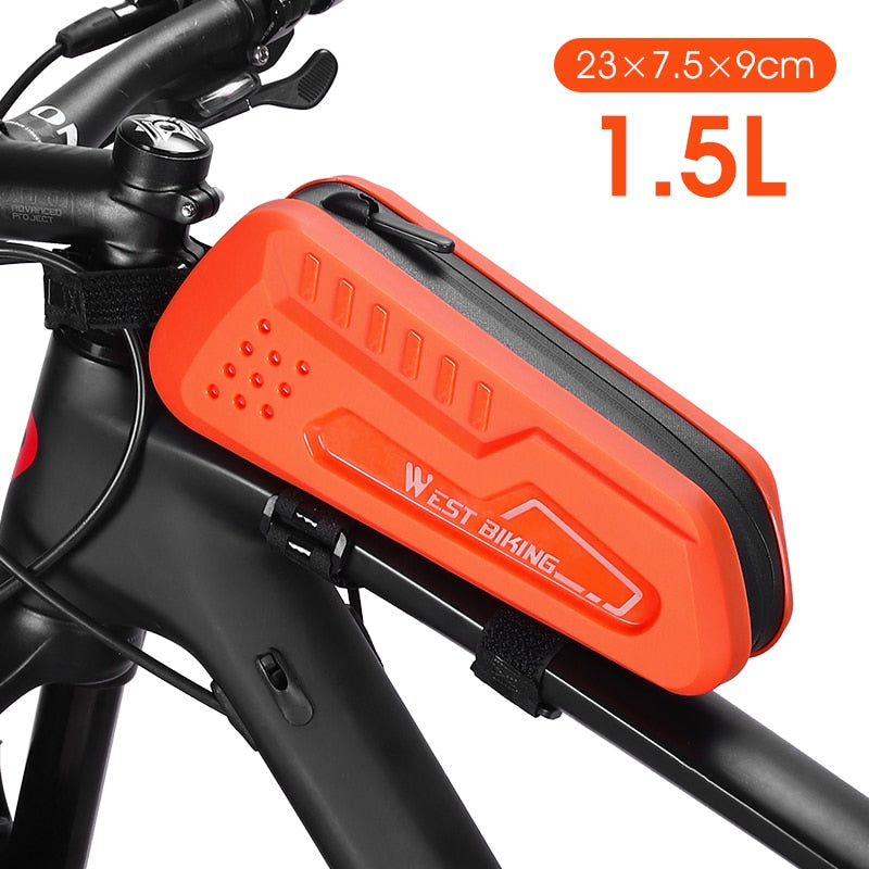 Bicycle Bag Waterproof Cycling Top Tube Front Frame Bag Environmentally Friendly Material MTB Road Bike Accessories
