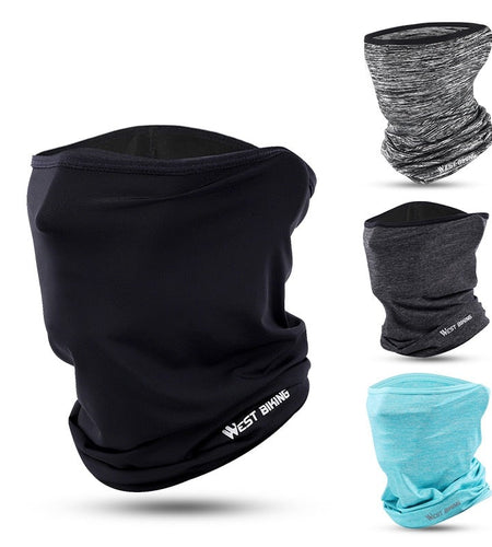 Summer Sports Scarf Ice Silk Bike Headwear Anti-UV Breathable Running Bandana Protection Cycling Equipment