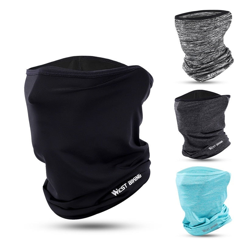 Summer Sports Scarf Ice Silk Bike Headwear Anti-UV Breathable Running Bandana Protection Cycling Equipment