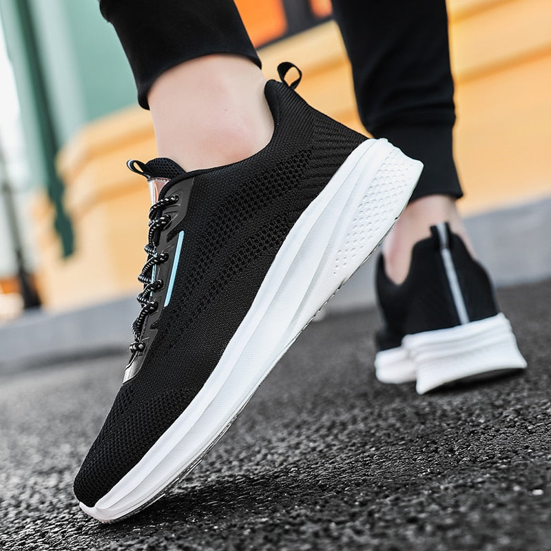Summer Men's Casual Shoes Breathable Mesh Men's Shoes Fashion Men Loafers Outdoor Non-slip Sneakers Light Walking Shoes