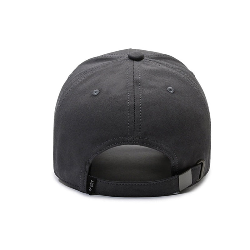 High Quality Men's Baseball Cap Solid Classic Cotton Golf Hat Snapback Gorras Hombre Adjustable Casual Trucker Caps