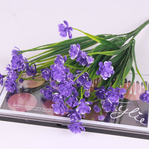 Load image into Gallery viewer, Artificial Flower Shoots Bouquet-home accent-wanahavit-Blue-wanahavit
