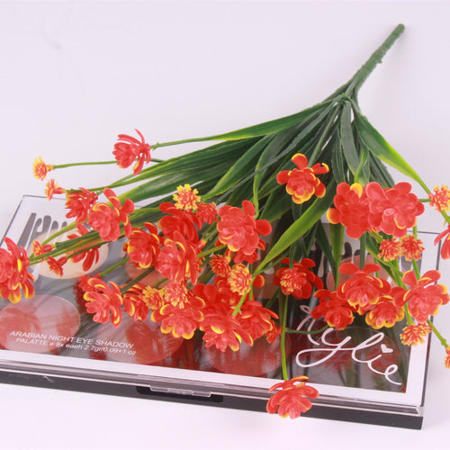 Load image into Gallery viewer, Artificial Flower Shoots Bouquet-home accent-wanahavit-Orange-wanahavit
