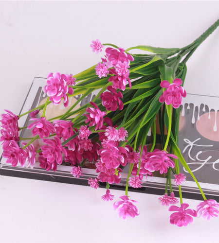 Artificial Flower Shoots Bouquet-home accent-wanahavit-Purple-wanahavit