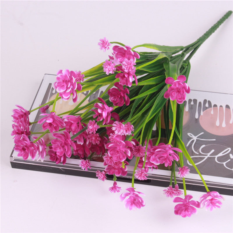 Artificial Flower Shoots Bouquet-home accent-wanahavit-Purple-wanahavit