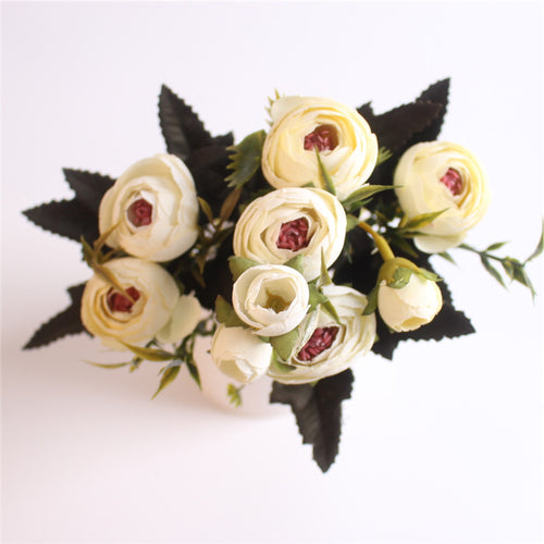 Load image into Gallery viewer, European Style Artificial Camelia Bouquet-home accent-wanahavit-pink-wanahavit
