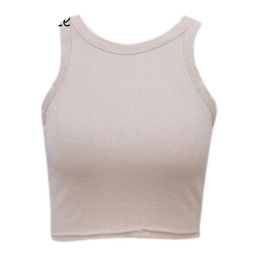 Load image into Gallery viewer, Sexy Round Neck Summer Casual Knitted Corset Fitted Beach Solid Sleeveless
