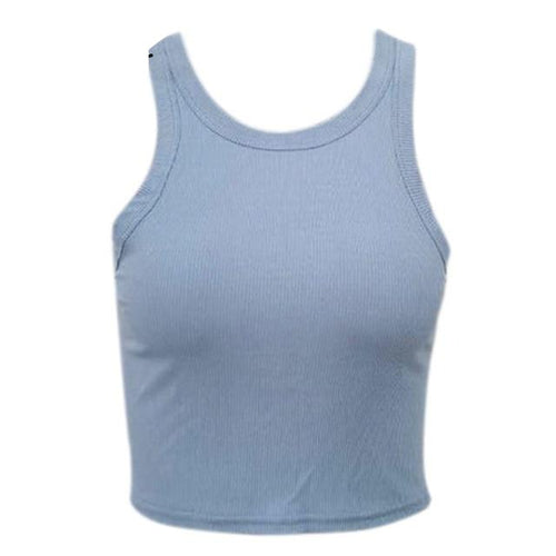 Load image into Gallery viewer, Sexy Round Neck Summer Casual Knitted Corset Fitted Beach Solid Sleeveless
