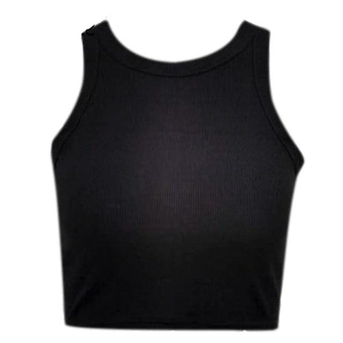 Load image into Gallery viewer, Sexy Round Neck Summer Casual Knitted Corset Fitted Beach Solid Sleeveless
