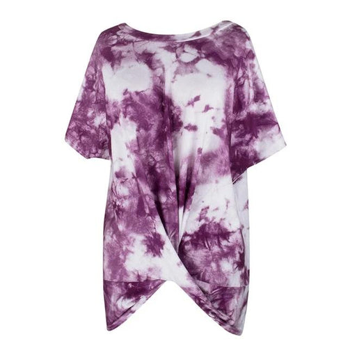 Load image into Gallery viewer, Sexy Women Spring Summer Casual Elegant Party Club Highstreet Tie Dye Top Shirts
