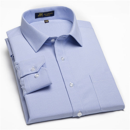High Quality Solid Long Sleeve Shirt #NJFXX-men-wanahavit-NJF26PJ-S-wanahavit