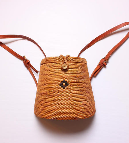 Luxury Bohemian Wind Bali Rattan Backpack-women-wanahavit-wanahavit