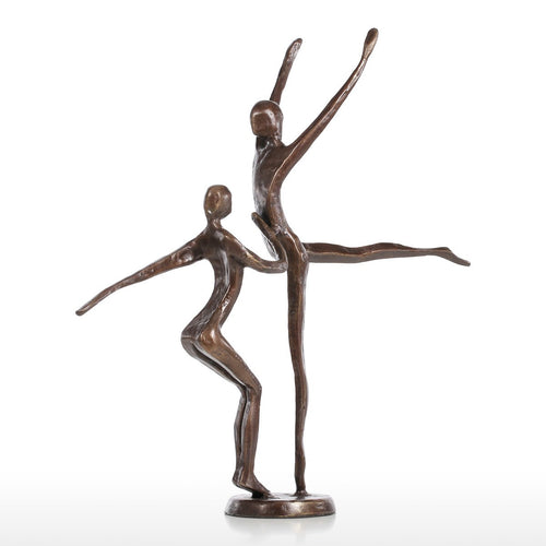 Load image into Gallery viewer, Dancing Couple Statue Bronze Sculpture-home accent-wanahavit-as pic-1-wanahavit
