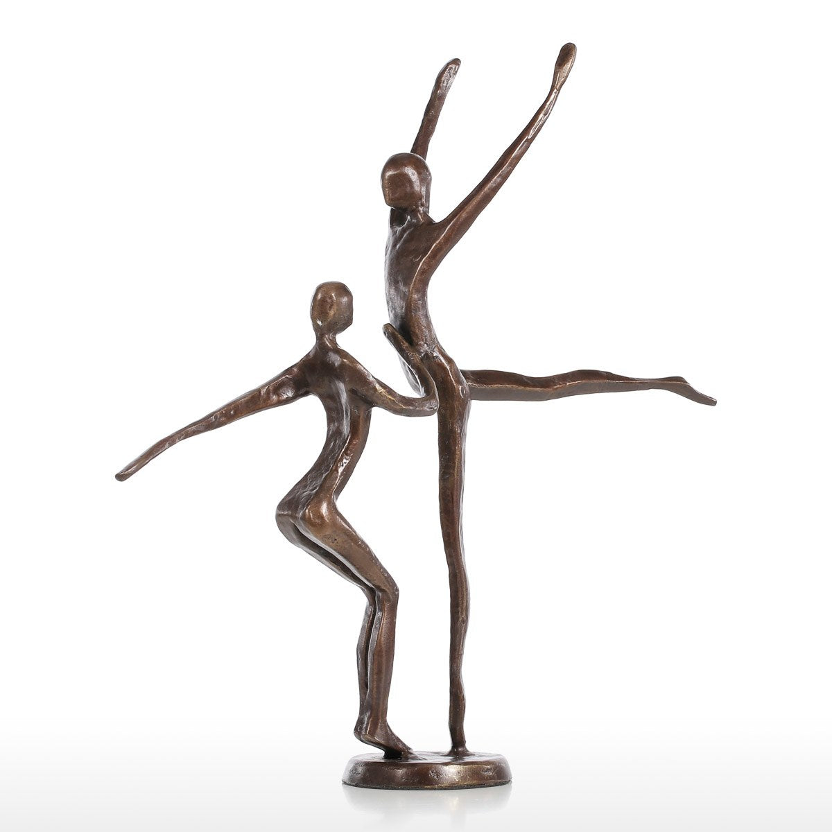 Dancing Couple Statue Bronze Sculpture-home accent-wanahavit-as pic-1-wanahavit
