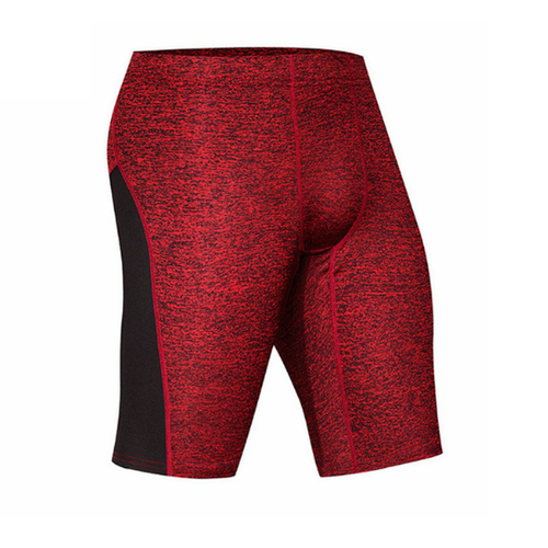 Load image into Gallery viewer, 2 Color Stripe and Accent Compression Shorts-men fitness-wanahavit-1505 red shorts-M-wanahavit
