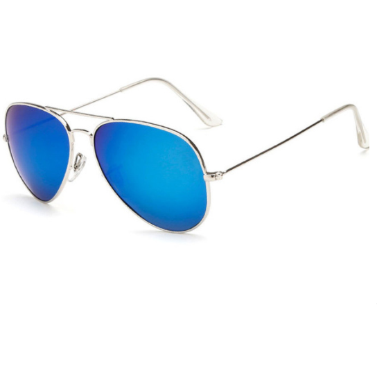 Retro Aviator Designer Sunglasses-unisex-wanahavit-no Polarized light-wanahavit