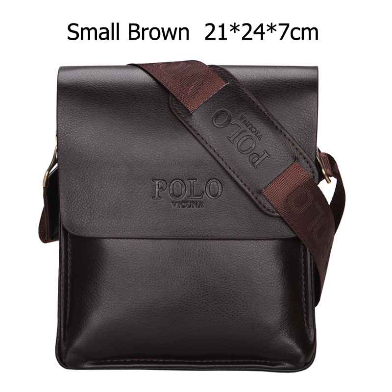 Minimalist Businessmen Leather Shoulder Bag-men-wanahavit-Small Brown-wanahavit