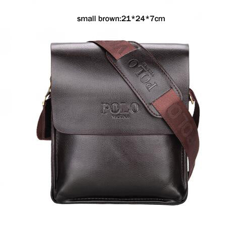 Load image into Gallery viewer, Leather Businessmen Casual Shoulder Bag-men-wanahavit-small brown-wanahavit
