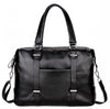 black travel bag