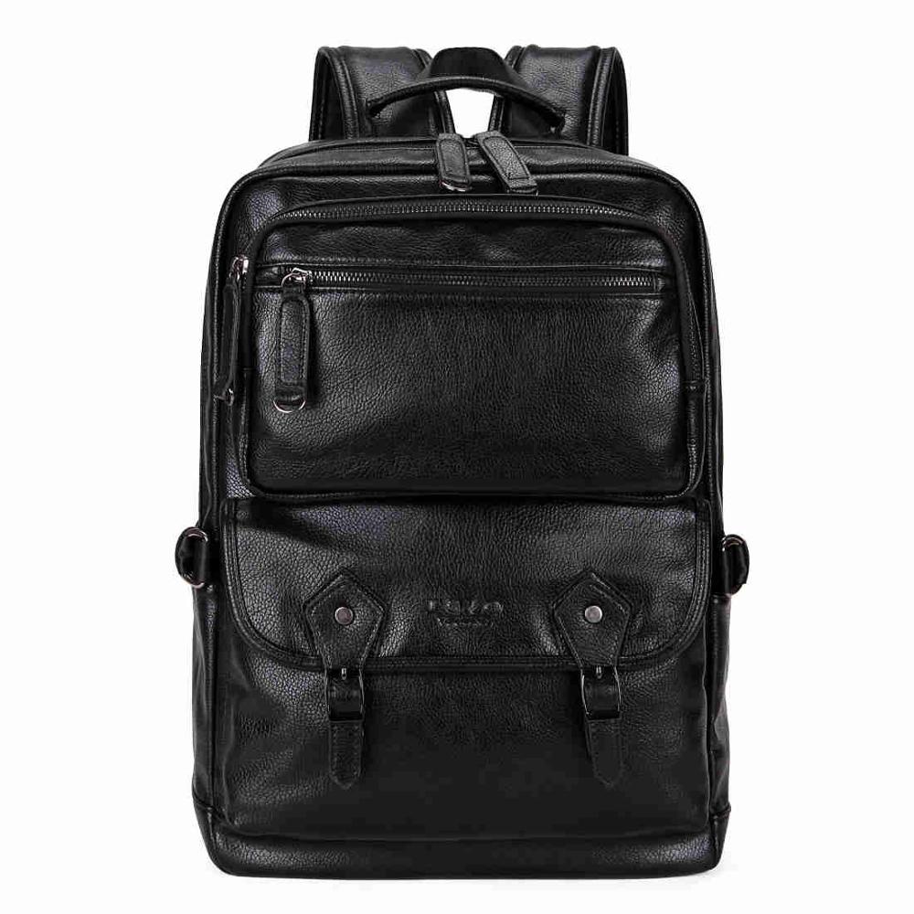 Multifunctional Breathable Leather Backpack-men-wanahavit-Black-wanahavit