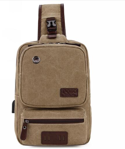 Mobile Phone Friendly Canvas Shoulder Bag-men-wanahavit-brown-wanahavit