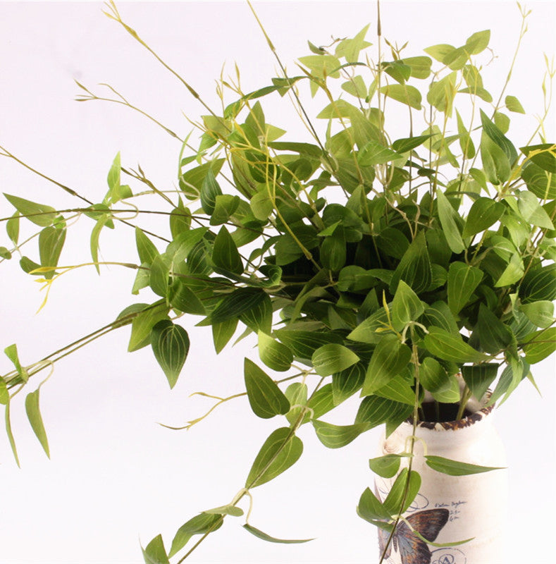 Vitality Artificial Vine Green Leaves Plant-home accent-wanahavit-1pc-wanahavit