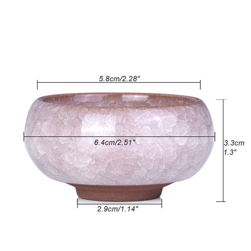 Load image into Gallery viewer, Ice Crack Glazed Ceramic Flower Pot-home accent-wanahavit-Pink-wanahavit
