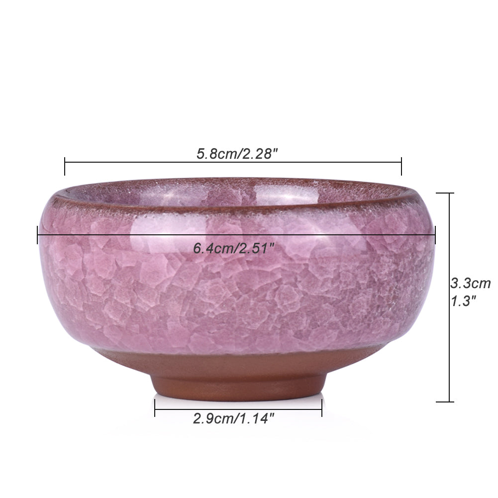 Ice Crack Glazed Ceramic Flower Pot-home accent-wanahavit-Purple-wanahavit