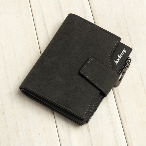 Load image into Gallery viewer, High Quality Vintage Small Leather Wallet-women-wanahavit-Black-wanahavit
