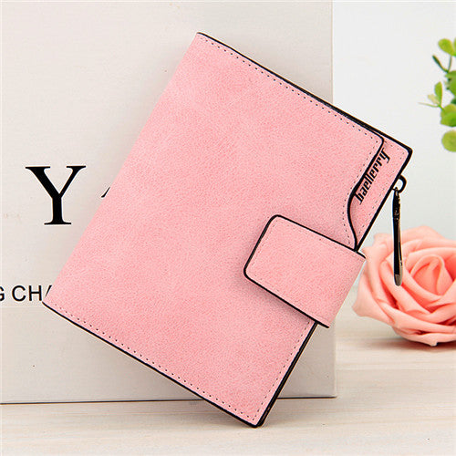 Load image into Gallery viewer, High Quality Vintage Small Leather Wallet-women-wanahavit-Pink-wanahavit
