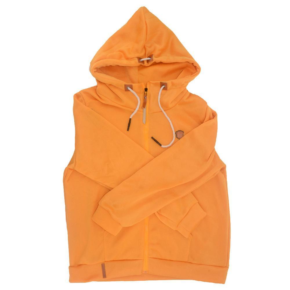 Fashion Fleeces Hoodies Ladies Sweatshirts-women-wanahavit-Orange-4XL-wanahavit