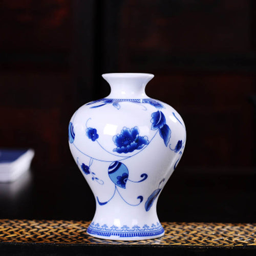 Load image into Gallery viewer, Vintage Chinese Decorative Ceramic Flower Vase-home accent-wanahavit-Design C5-wanahavit
