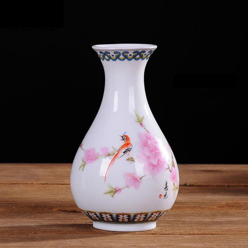 Load image into Gallery viewer, Vintage Chinese Decorative Ceramic Flower Vase-home accent-wanahavit-Design E4-wanahavit
