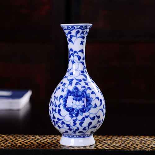 Load image into Gallery viewer, Vintage Chinese Decorative Ceramic Flower Vase-home accent-wanahavit-Design B2-wanahavit
