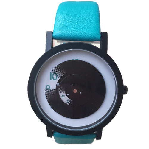 Load image into Gallery viewer, Retro Minimalist Quartz Watch with PU Leather Strap-unisex-wanahavit-Sky Blue-wanahavit
