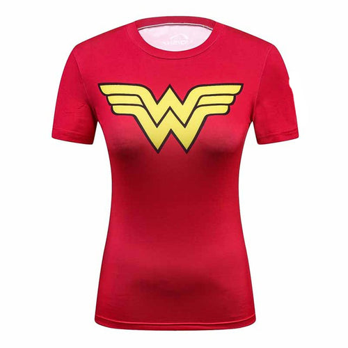 Load image into Gallery viewer, Wonder Women 3D Printed T Shirt-women-wanahavit-L-wanahavit
