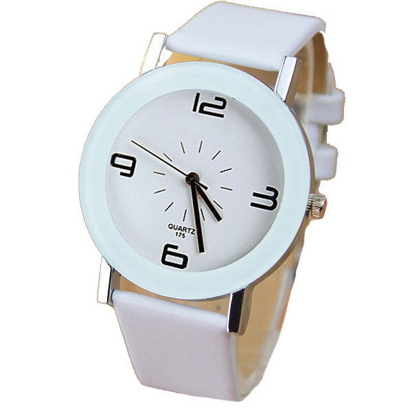 Elegant and Minimalistic Quartz Watch-unisex-wanahavit-white-wanahavit